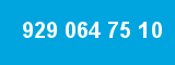 929 064 75 10